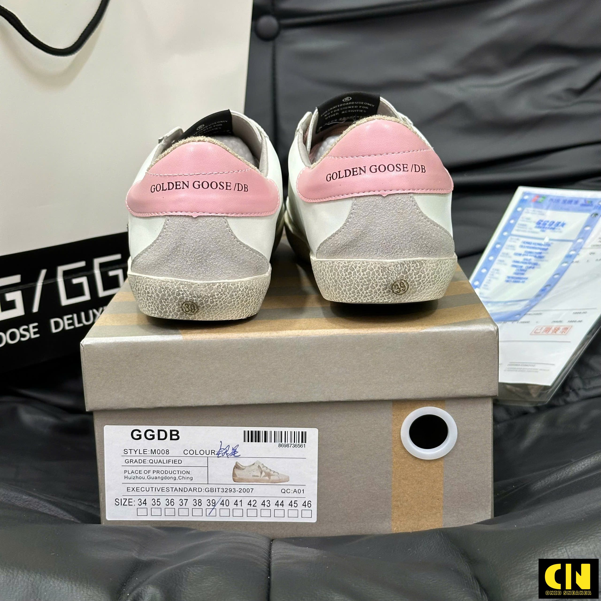 Giày Ggdb Superstar Pink Star Hồng Giày GGDB Superstar Pink Star Hồng