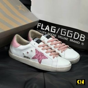 Giay Golden Goose Femme Superstar Pink Star Ggdb Sstar Giày Golden Goose Femme SuperStar Pink Star GGDB SStar