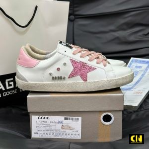 Giay Golden Goose Superstar Pink Star Giày Golden Goose Superstar Pink Star