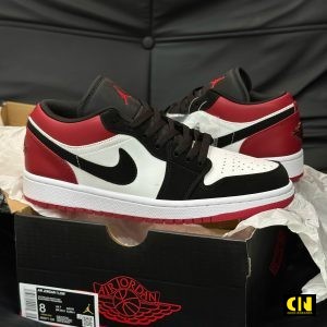 Giay Jd1 Co Thap Black Toe 2025 Giày JD1 Cổ Thấp Black Toe 2025