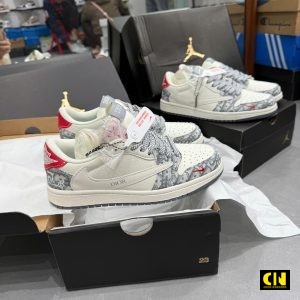 Giay Jordan 1 Low Travis Scott Dior Like Auth 1 Giày Jordan 1 Low Travis Scott Dior Like Auth