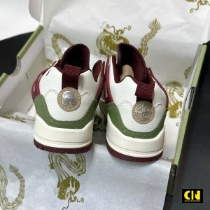 Giay Jordan Spizike Low Year Of The Dragon Trang Xanh Green Giày Jordan Spizike Low Year Of The Dragon Trắng Xanh Green