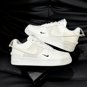 Giay Nike Af1 Ambush White Trang Swoosh Giày Nike AF1 Ambush White Trắng Swoosh