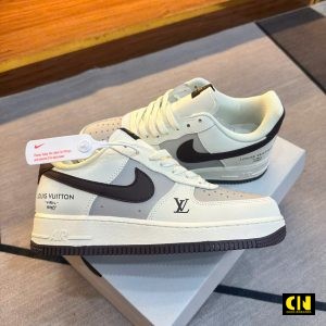 Giay Nike Af1 Low X Lv Mau Kem Nau Giay Nike AF1 Low x LV Mau Kem Nau