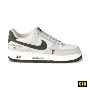 Giay Nike Air Force 1 07 Low Louis Vuitton Lv Cream Brown Giày Nike Air Force 1 07 Low Louis Vuitton LV Cream Brown