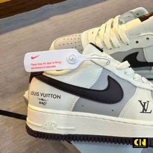 Giay Nike Air Force 1 Low Lv Mau Kem Giày Nike Air Force 1 Low LV Màu Kem