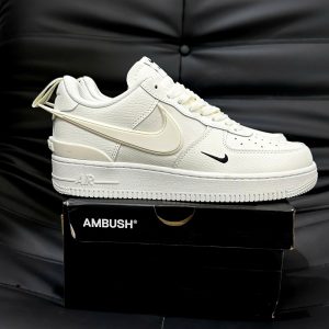 Giay Nike Air Force 1 Low Sp Ambush Ripstop White Black Giày Nike Air Force 1 Low SP Ambush Ripstop White Black