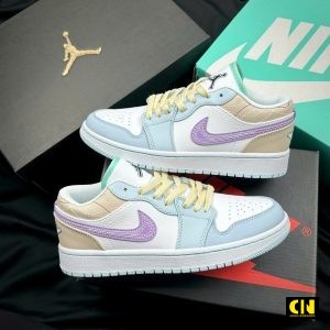 Giay Nike Air Jordan 1 Low Multi Color Sashiko Giày Nike Air Jordan 1 Low Multi Color Sashiko