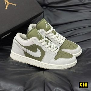 Giay Nike Air Jordan 1 Low Se Medium Olive Phoi Mau Vintage Giày Nike Air Jordan 1 Low SE Medium Olive Phối Màu Vintage