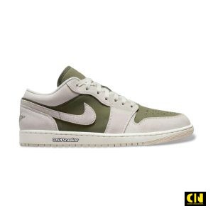 Giay Nike Air Jordan 1 Low Se Medium Olive Sail Hv4089 201 Giày Nike Air Jordan 1 Low SE Medium Olive Sail HV4089-201