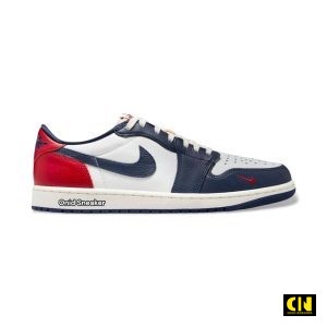 Giay Nike Air Jordan 1 Retro Low Og Howard University Hq2993 100 Giày Nike Air Jordan 1 Retro Low OG Howard University HQ2993-100