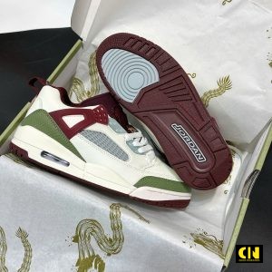 Giay Nike Air Jordan Spizike Low Mau Trang Xanh Giày Nike Air Jordan Spizike Low Màu Trắng Xanh