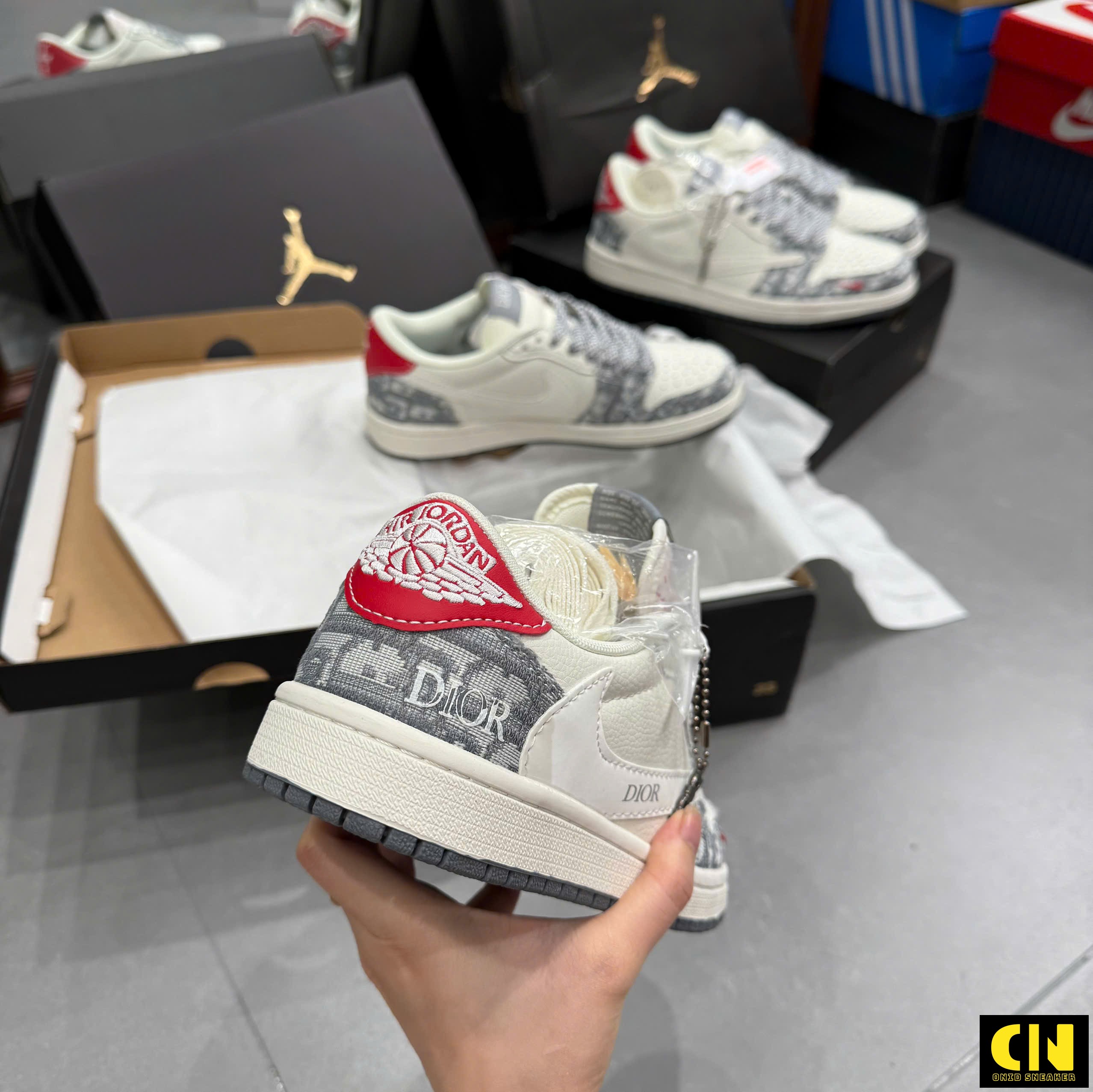 Giày Nike Jordan 1 Low Travis Scott Dior Like Auth Giày Nike Jordan 1 Low Travis Scott Dior Like Auth