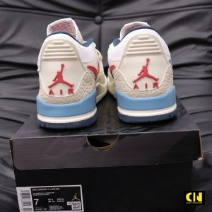 Giay Nike Jordan 312 Low Jumpman Trang Xanh Got Do Giày Nike Jordan 312 Low Jumpman Trắng Xanh Gót Đỏ