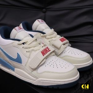 Giay Nike Jordan 312 Low Jumpman White Blue Red Giày Nike Jordan 312 Low Jumpman White Blue Red