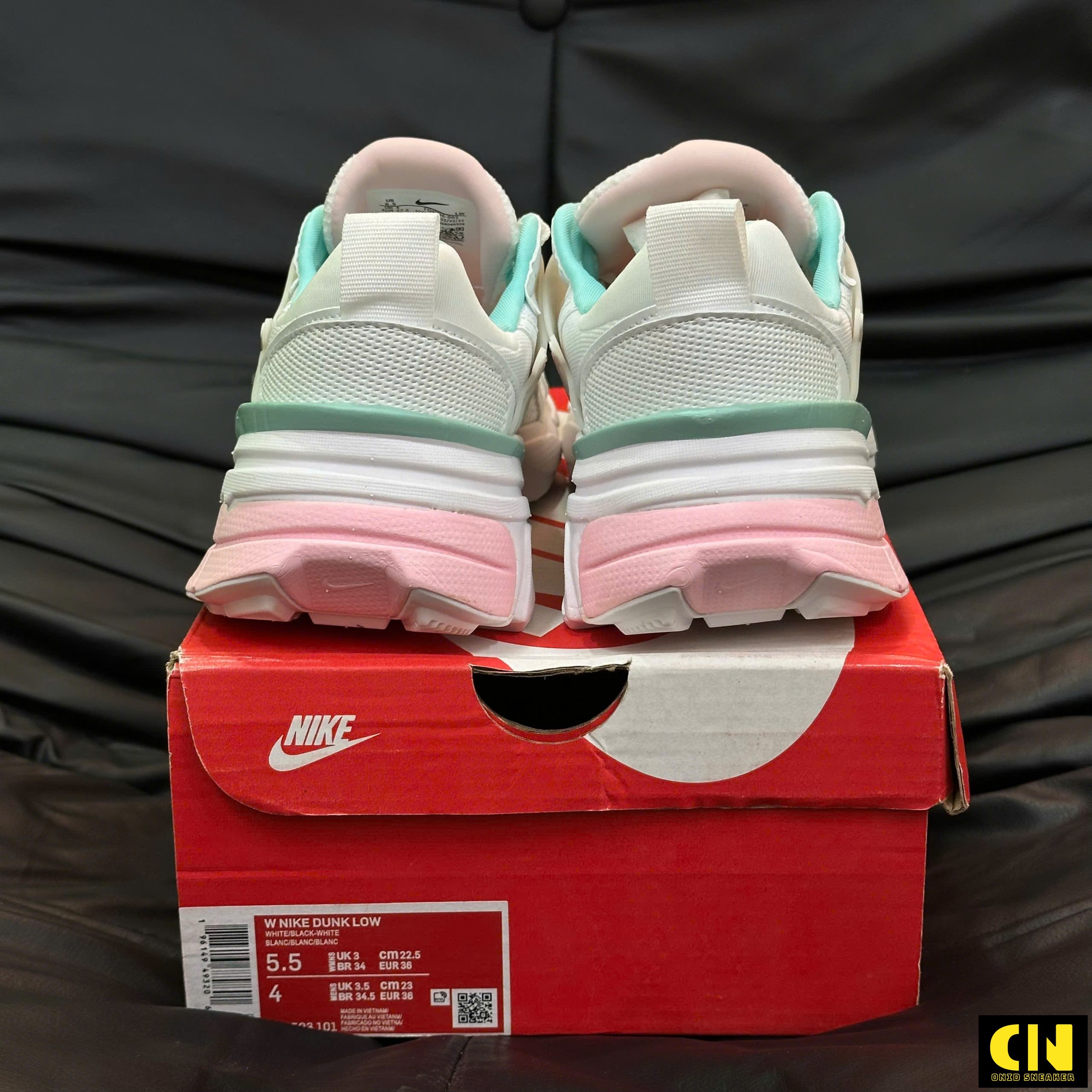 Giày Nike V2K Run Màu Pastel Hồng Trắng Giày Nike V2K Run Màu Pastel Hồng Trắng
