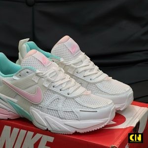 Giay Nike V2K Run Mau Pastel Xanh Ngoc Hong Trang Giày Nike V2K Run Màu Pastel Xanh Ngọc Hồng Trắng