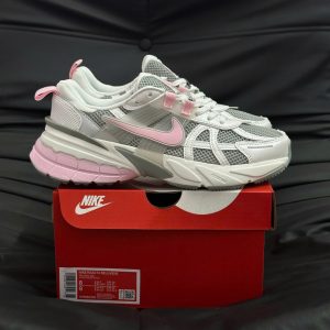 Giay Nike V2K Run Mau Xam Bac Hong Giày Nike V2K Run Màu Xám Bạc Hồng