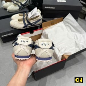 Giay Onitsuka Tiger Mexico 66 Cream Navy Like Auth Giay Onitsuka Tiger Mexico 66 Cream Navy Like Auth