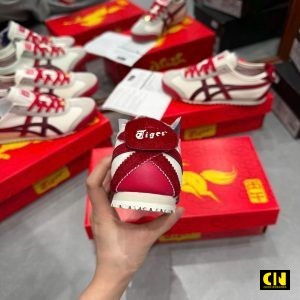 Giay Onitsuka Tiger Mexico 66 Cream Red Giày Onitsuka Tiger Mexico 66 Cream Red