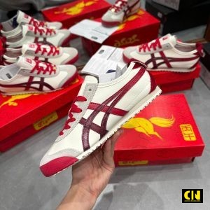 Giay Onitsuka Tiger Mexico 66 Mau Do Kem Giày Onitsuka Tiger Mexico 66 Màu Đỏ Kem