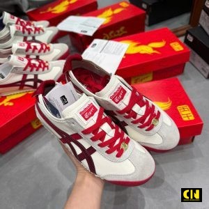 Giay Onitsuka Tiger Mexico 66 Trang Do Giày Onitsuka Tiger Mexico 66 Trắng Đỏ