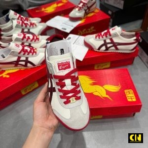 Giay Onitsuka Tiger Mexico 66 Year Of The Horse Trang Do Giày Onitsuka Tiger Mexico 66 Year of the Horse Trắng Đỏ