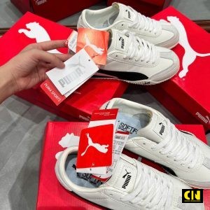 Giay Puma Bella Ut Ban Da Trang Kem Giày Puma Bella UT Bản Da Trắng Kem