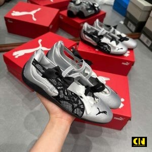 Giay Puma Speedcat Ballet Lace Mau Bac Giày Puma Speedcat Ballet Lace Màu Bạc