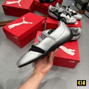 Giay Puma Speedcat Ballet Lace Silver Black Full Box Giày Puma Speedcat Ballet Lace Silver Black Full Box