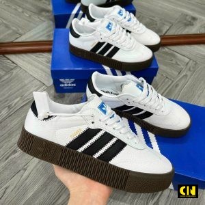 Giay Sneaker Adidas Sambarose White Gum Giày Sneaker Adidas Sambarose White Gum