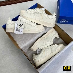 Giay Sneaker Adidas Superstar Kem Sua Full Box Giày Sneaker Adidas Superstar Kem Sữa Full Box