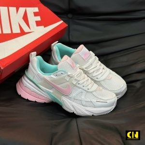 Giay Sneaker Nike V2K Run Light Pumice Pink White Giày Sneaker Nike V2K Run Light Pumice Pink White
