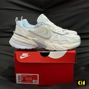 Giay Sneaker Nike V2K Run Platinum Tint Xanh Blue Giày Sneaker Nike V2K Run Platinum Tint Xanh Blue
