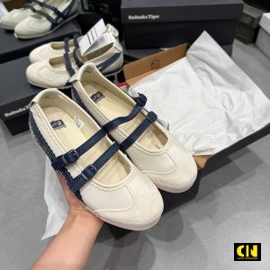 Giay Sneaker Onitsuka Tiger Mexico 66 Peacoat Xanh Navy Kem Giày Sneaker Onitsuka Tiger Mexico 66 Peacoat Xanh Navy Kem