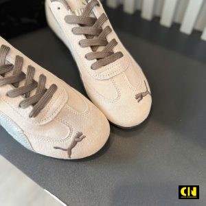 Giay Sneaker Puma Speedcat Ban Da Lon Mau Xam Giày Sneaker Puma Speedcat Bản Da Lộn Màu Xám