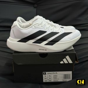 Giay The Thao Adidas Adizero Evo Sl Cloud White Black Giày Thể Thao Adidas Adizero Evo SL Cloud White Black