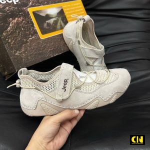 Giay The Thao Jeep Outdoor Mau Xam Giày Thể Thao Jeep Outdoor Màu Xám