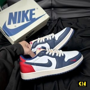 Giay The Thao Nike Jordan 1 Retro Low Og Navy Red White Giày Thể Thao Nike Jordan 1 Retro Low OG Navy Red White