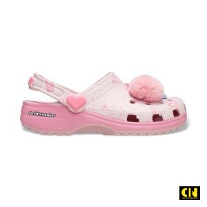 Dép Clog Unisex Crocs Classic Loopy Pink