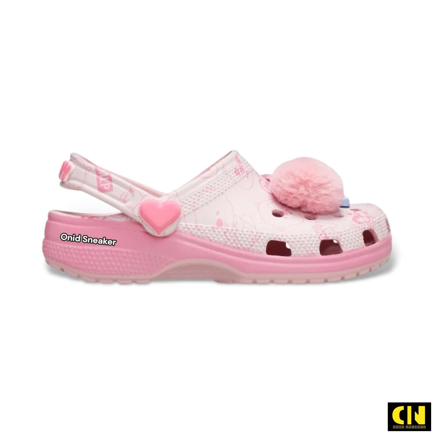 Dép Clog Unisex Crocs Classic Loopy Pink Dep Clog Unisex Crocs Classic Loopy Pink