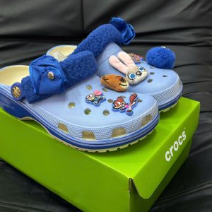 Dep Crocs Classic Clog Zootopia Xanh Duong Dép Crocs Classic Clog Zootopia Xanh Dương