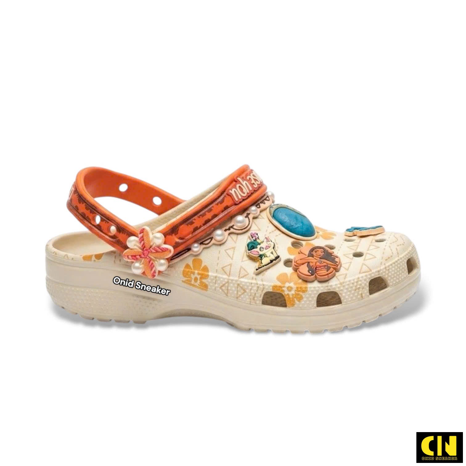 Dép Crocs Disney Crocs Classic Clog Moana 211196-90H Dép Crocs Disney Crocs Classic Clog Moana 211196-90H
