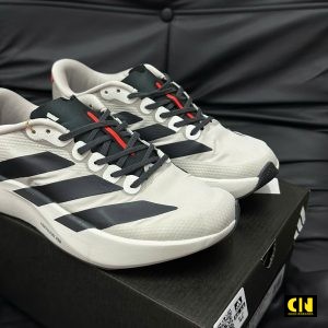 Giay Adidas Adizero Evo Sl Dang Cap Giay Chay Sieu Nhe Mau Den Xam Giày Adidas Adizero Evo SL Đẳng Cấp Giày Chạy Siêu Nhẹ Màu Đen Xám