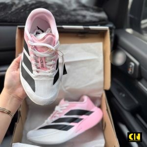 Giay Adidas Adizero Evo Sl Mau Hong Trang Giày Adidas Adizero Evo SL Màu Hồng Trắng