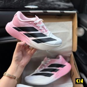 Giay Adidas Adizero Evo Sl Trang Hong Loang Giày Adidas Adizero Evo SL Trắng Hồng Loang