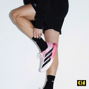 Giay Adidas Adizero Evo Sl White Pink Black Giày Adidas Adizero Evo SL White Pink Black