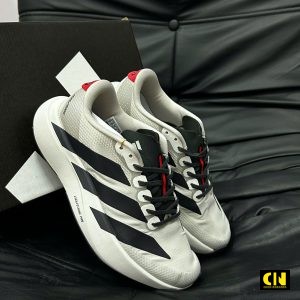 Giay Adidas Adizero Evo Sl Xam Den Giày Adidas Adizero Evo SL Xám Đen