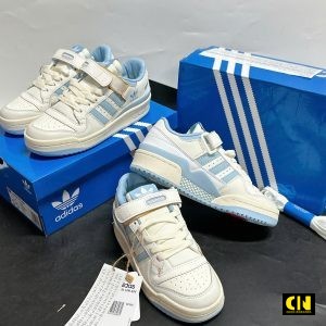 Giay Adidas Forum 84 Low Classic White Blue Giày Adidas Forum 84 Low Classic White Blue