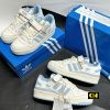 Giay Adidas Forum 84 Low Cloud White Blue Giày Adidas Forum 84 Low Cloud White Blue